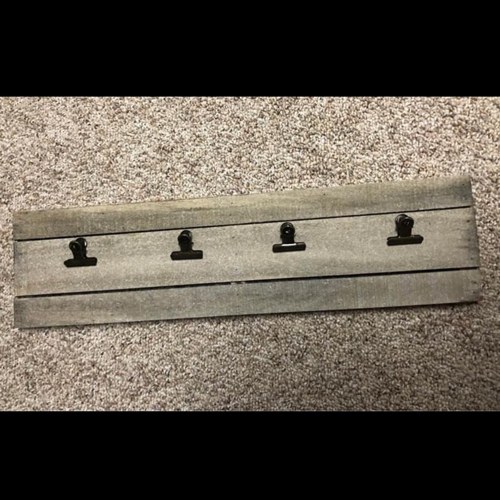 Wooden Picture Holder